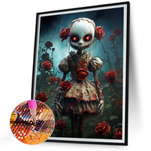 Load image into Gallery viewer, Diamond Painting - Full Round - skull doll (30*40CM)