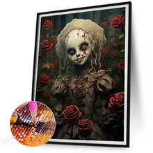Load image into Gallery viewer, Diamond Painting - Full Round - skull doll (30*40CM)