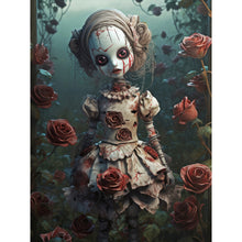 Load image into Gallery viewer, Diamond Painting - Full Round - skull doll (30*40CM)
