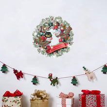 Load image into Gallery viewer, Diamond Painting Sticker Gem DIY Craft Kit for Kid Gift (Christmas Wreath #1)