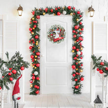 Load image into Gallery viewer, Diamond Painting Sticker Gem DIY Craft Kit for Kid Gift (Christmas Wreath #1)