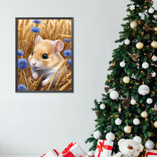 Load image into Gallery viewer, Diamond Painting - Full Round - mouse in grass (30*40CM)