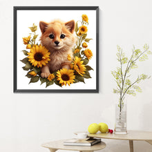 Load image into Gallery viewer, Diamond Painting - Full Round - flowers and animals (30*30CM)