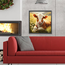 Load image into Gallery viewer, Diamond Painting - Full Round - Daisy and Calf (30*30CM)
