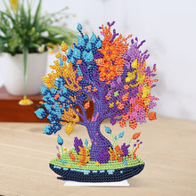 Load image into Gallery viewer, Acrylic Flower Tree Diamonds Painting Desktop Decor for Office Desktop Decor