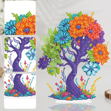 Load image into Gallery viewer, Acrylic Flower Tree Diamonds Painting Desktop Decor for Office Desktop Decor