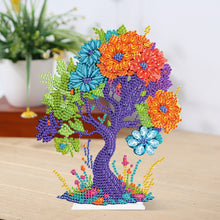 Load image into Gallery viewer, Acrylic Flower Tree Diamonds Painting Desktop Decor for Office Desktop Decor
