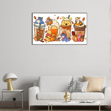 Load image into Gallery viewer, Diamond Painting - Full Round - Winnie the Pooh drinks (70*40CM)