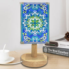 Load image into Gallery viewer, Special Shaped Crystal Drawing Kit Bedside Night Light USB Charge (Mandala #3)