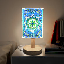 Load image into Gallery viewer, Special Shaped Crystal Drawing Kit Bedside Night Light USB Charge (Mandala #3)