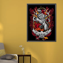Load image into Gallery viewer, Diamond Painting - Full Round - gryffindor lion (50*60CM)