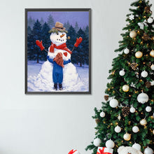 Load image into Gallery viewer, Diamond Painting - Full Square - snowy snowman (30*40CM)