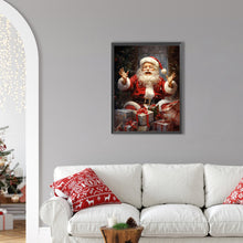 Load image into Gallery viewer, AB Diamond Painting - Full Round - Santa Claus with gift box (30*40CM)