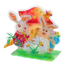 Load image into Gallery viewer, Acrylic Diamond Painting Desktop Decoration for Home Office Desktop Decor (Mice)