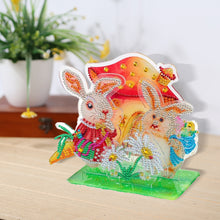 Load image into Gallery viewer, Acrylic Diamond Painting Desktop Decoration for Home Office Desktop Decor (Mice)