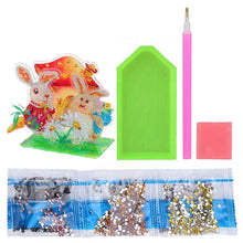 Load image into Gallery viewer, Acrylic Diamond Painting Desktop Decoration for Home Office Desktop Decor (Mice)