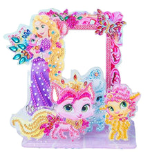 Load image into Gallery viewer, Acrylic Diamond Painting Desktop Decor for Home Office Decor (Princess and Fawn)