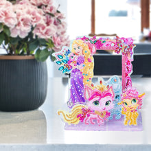 Load image into Gallery viewer, Acrylic Diamond Painting Desktop Decor for Home Office Decor (Princess and Fawn)