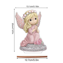 Load image into Gallery viewer, Wooden Xmas Doll Diamonds Painting Desktop Decor for Xmas Table Office Decor(#9)