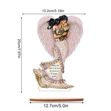 Load image into Gallery viewer, Wooden Jesus Angel Diamonds Painting Desktop Decor for Table Office Decor (#2)