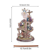 Load image into Gallery viewer, Wooden Jesus Angel Diamonds Painting Desktop Decor for Table Office Decor (#4)