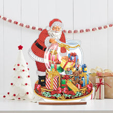 Load image into Gallery viewer, Wooden Santa Diamond Painting Tabletop Ornaments Kit for Table Office Decor(#10)