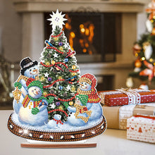 Load image into Gallery viewer, Wooden Christmas Diamond Painting Tabletop Ornament for Table Office Decor (#3)