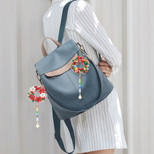 Load image into Gallery viewer, 2PCS Suncatcher Diamond Painting Hanging Decor for Kid DIY Craft (Wreath #3)