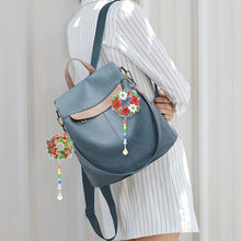 Load image into Gallery viewer, 2PCS Suncatcher Diamond Painting Hanging Decor for Kid DIY Craft (Wreath #5)