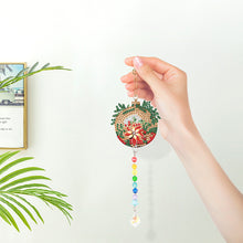 Load image into Gallery viewer, 2PCS Suncatcher Diamond Painting Hanging Decor for Kid DIY Craft (Xmas Ball #10)