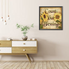 Load image into Gallery viewer, AB Diamond Painting - Full Round - count your blessings (40*40CM)