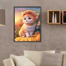 Load image into Gallery viewer, Diamond Painting - Full Round - cat (30*40CM)