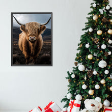 Load image into Gallery viewer, Diamond Painting - Full Round - scottish highland cattle (30*40CM)