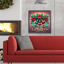 Load image into Gallery viewer, Diamond Painting - Full Round - Colorful Christmas bells and flowers (30*30CM)