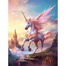 Load image into Gallery viewer, Diamond Painting - Full Round - fantasy unicorn (30*40CM)