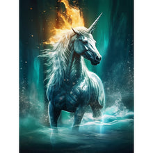 Load image into Gallery viewer, Diamond Painting - Full Round - fantasy unicorn (30*40CM)