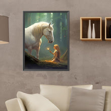 Load image into Gallery viewer, Diamond Painting - Full Round - fantasy unicorn (30*40CM)