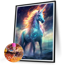 Load image into Gallery viewer, Diamond Painting - Full Round - fantasy unicorn (30*40CM)