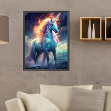 Load image into Gallery viewer, Diamond Painting - Full Round - fantasy unicorn (30*40CM)