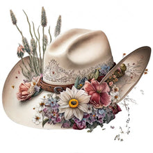 Load image into Gallery viewer, Diamond Painting - Full Round - Cowboy hat (30*30CM)