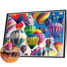 Load image into Gallery viewer, Diamond Painting - Full Square - hot air balloon (60*45CM)