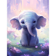 Load image into Gallery viewer, Diamond Painting - Full Round - garden elephant (30*40CM)