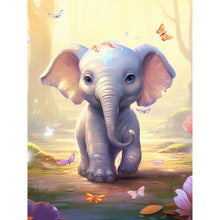 Load image into Gallery viewer, Diamond Painting - Full Round - garden elephant (30*40CM)