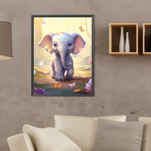 Load image into Gallery viewer, Diamond Painting - Full Round - garden elephant (30*40CM)