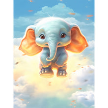 Load image into Gallery viewer, Diamond Painting - Full Round - garden elephant (30*40CM)