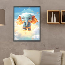 Load image into Gallery viewer, Diamond Painting - Full Round - garden elephant (30*40CM)