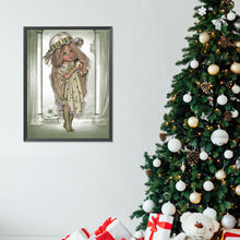 Load image into Gallery viewer, Diamond Painting - Full Round - big eyed doll (30*40CM)
