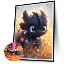 Load image into Gallery viewer, Diamond Painting - Full Round - Toothless and Flowers (30*40CM)