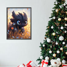 Load image into Gallery viewer, Diamond Painting - Full Round - Toothless and Flowers (30*40CM)