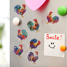Load image into Gallery viewer, 7PCS Diamond Painting Magnets Refrigerator for Adults Kids (Field Rooster)